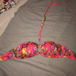 Tropical bikini top